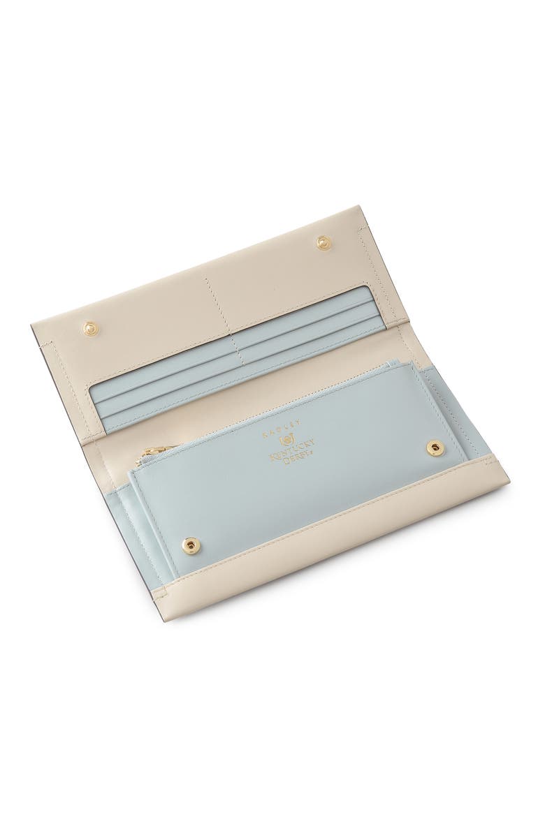 Radley Kentucky Derby Spring 2026 Large Flapover Wallet, Alternate, color, Salt