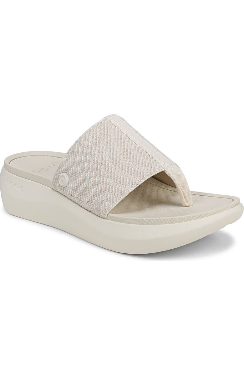 Vionic Aqua Flip Flop, Main, color, Ivory