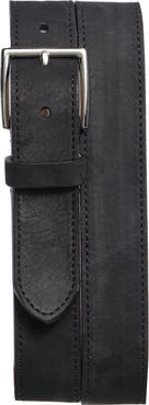 Vince Nubuck Leather Belt