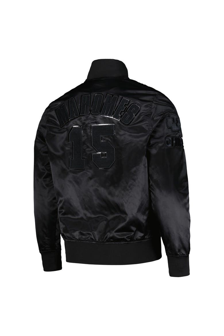 Men's Pro Standard Patrick Mahomes Black Kansas City Chiefs Player Full-Snap Jacket, Alternate, color, Black
