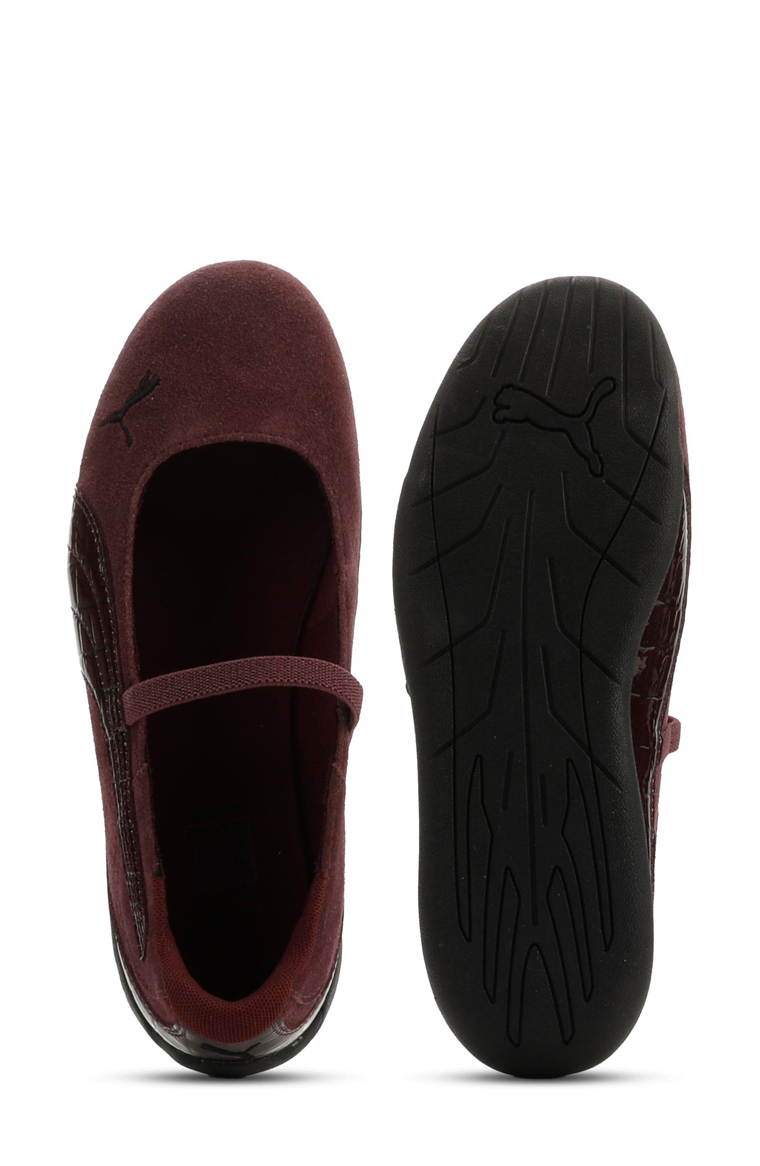 Replicatch Ballet Croco Sneaker Flat, Alternate, color, RED