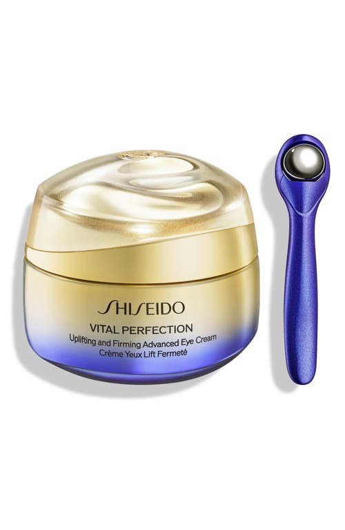 Shiseido Vital Perfection Uplifting & Firming Advanced Eye Cream In Transparent
