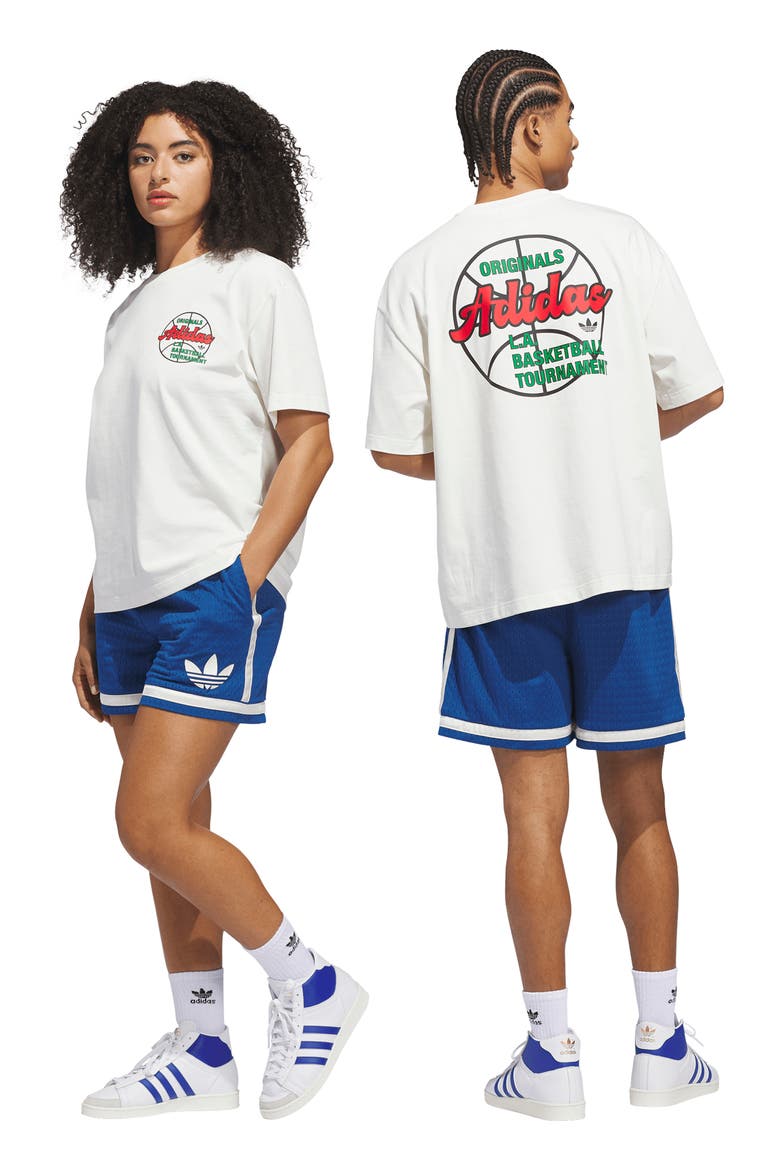 Originals Mesh Basketball Shorts, Alternate, color, DARK MARINE/ IVORY/