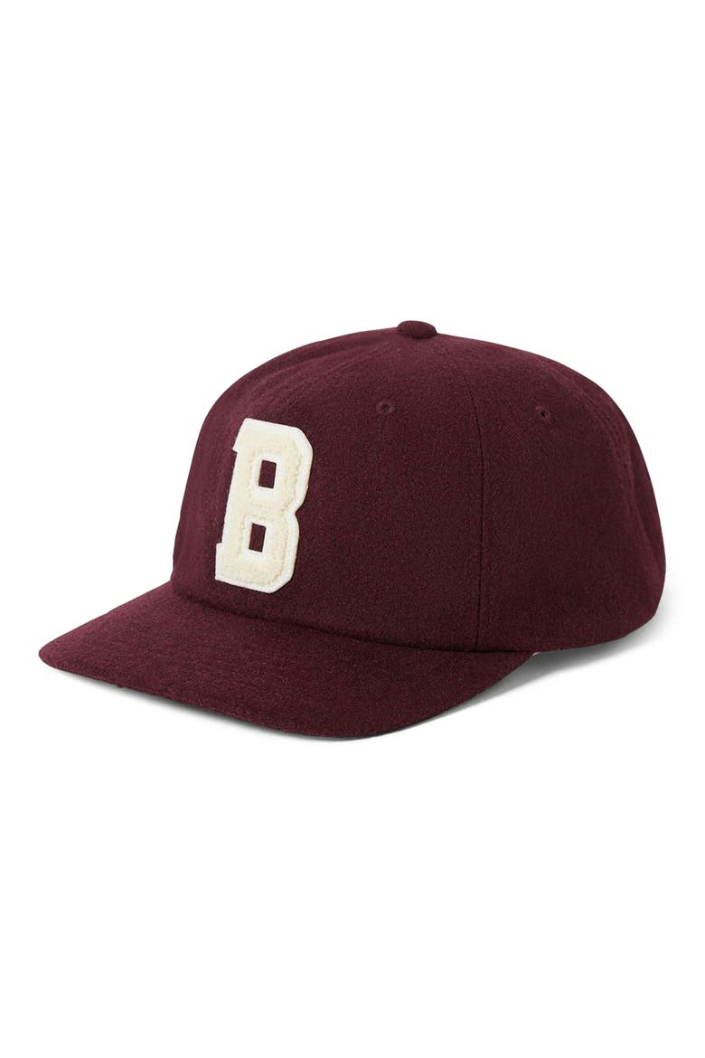 Big B MP Baseball Cap, Main, color, PORT TEXTURED WOOL