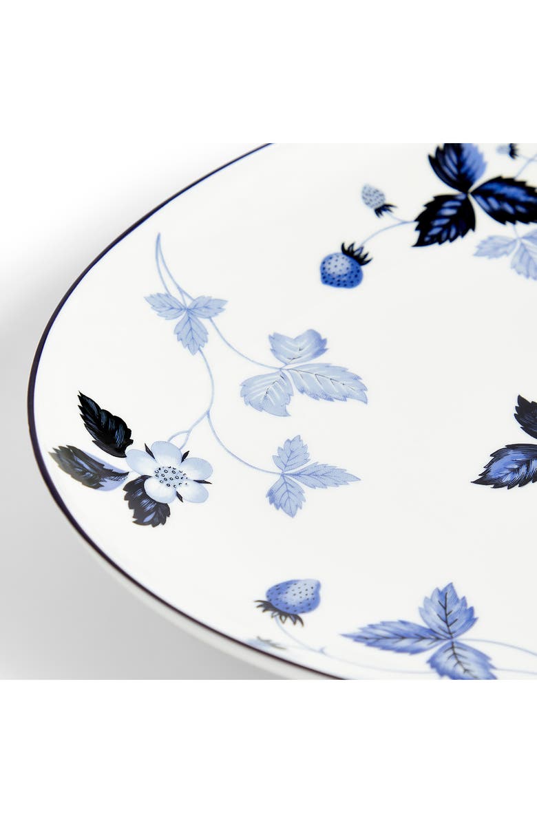 Wedgwood Wild Strawberry Oval Bone China Serving Plate, Alternate, color, Blue