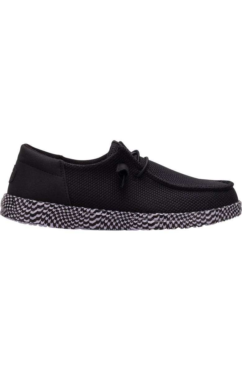 Hey Dude Wendy Funk Warped Geo Sneaker, Alternate, color, Black