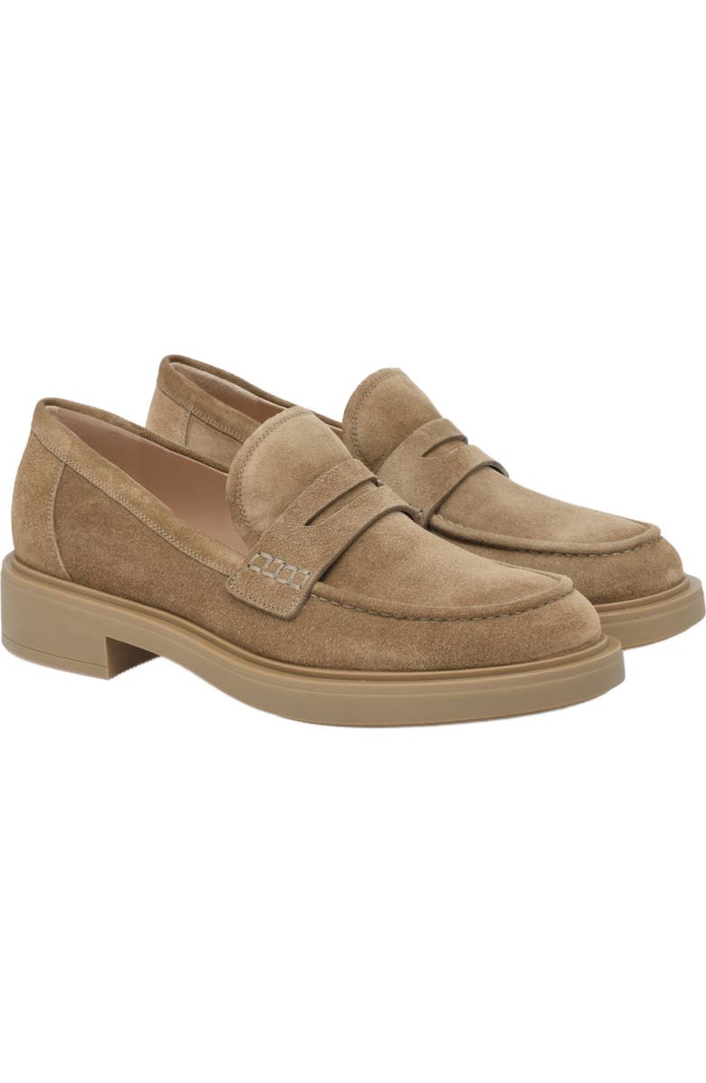 Gianvito Rossi Harris Flats, Alternate, color, Brown