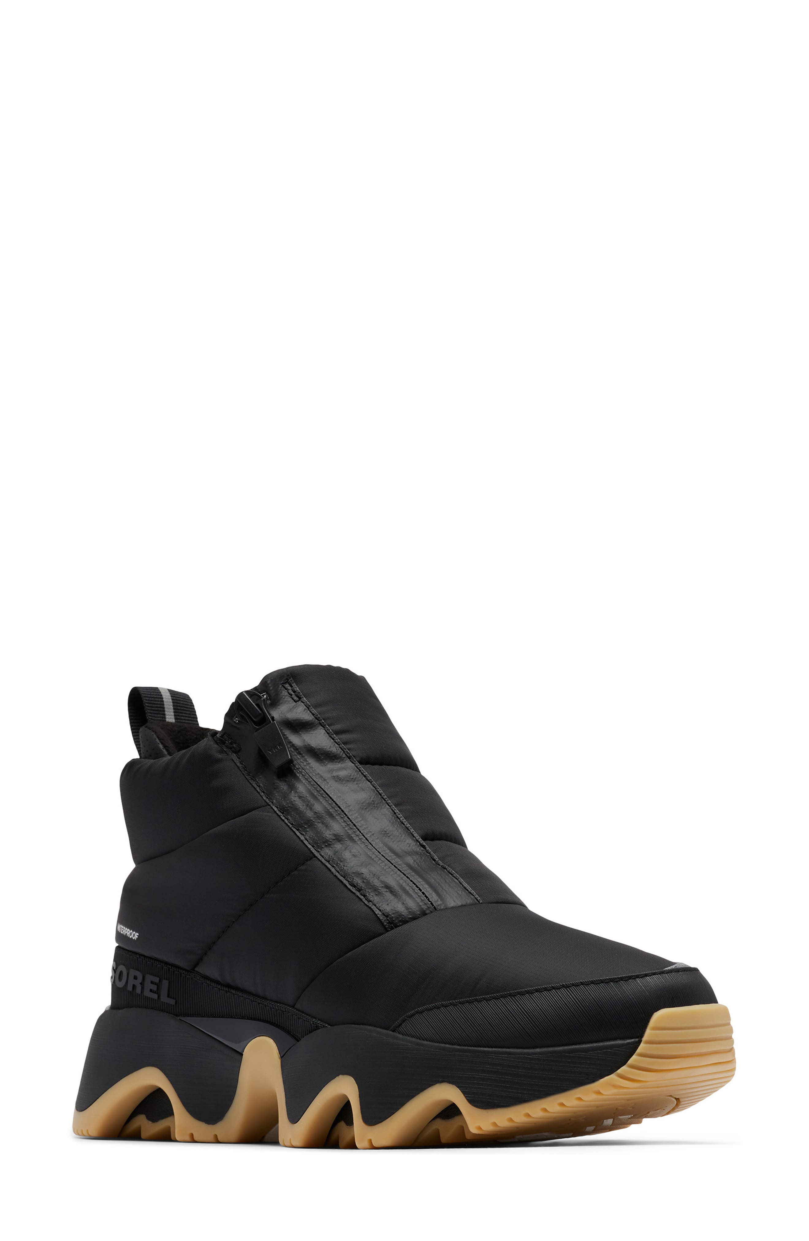 SOREL Kinetic Impact Waterproof Zip Bootie, Main, color, 