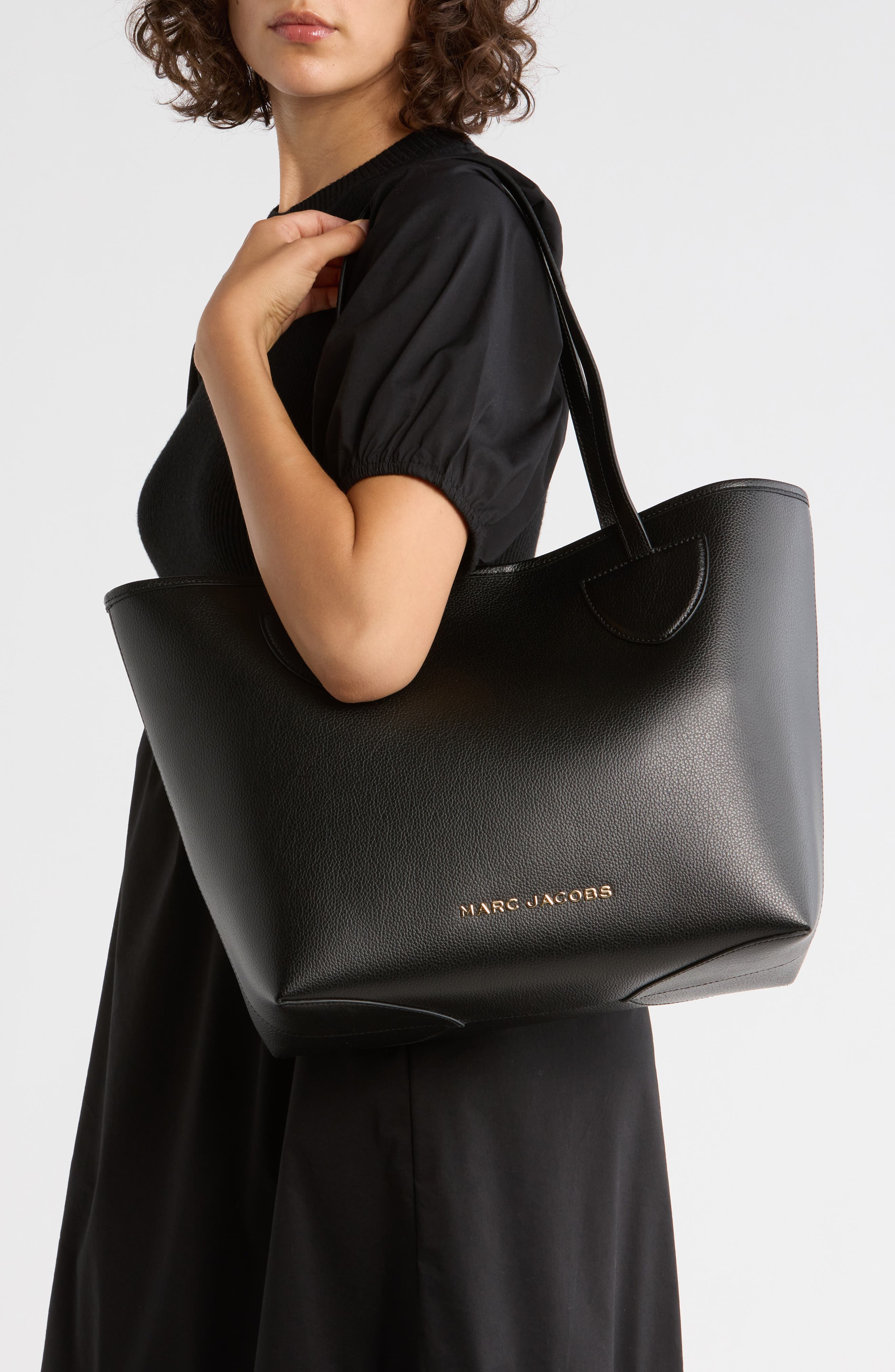 Marc Jacobs On Your Marc Tote, Alternate, color, Black