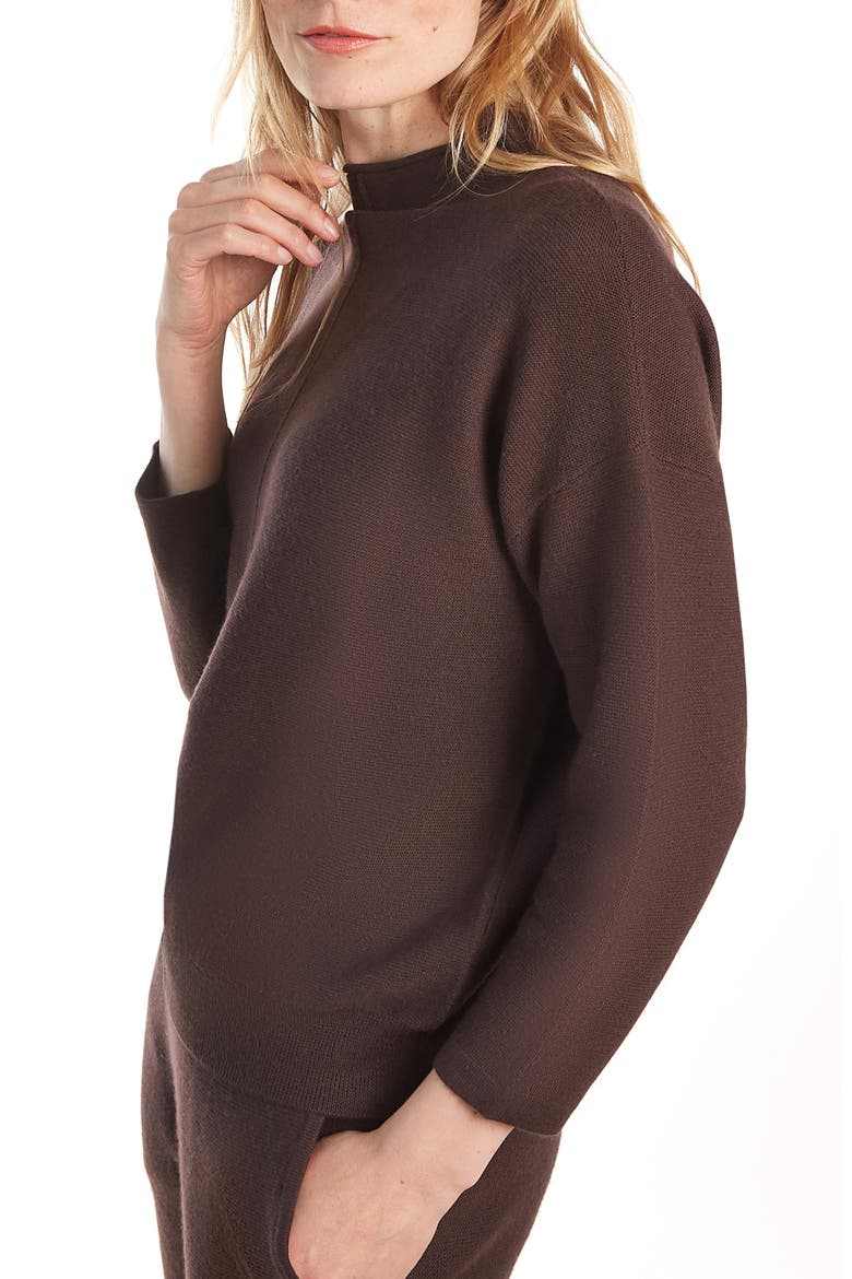 Blythe in Wool Cashmere, Alternate, color, Acai