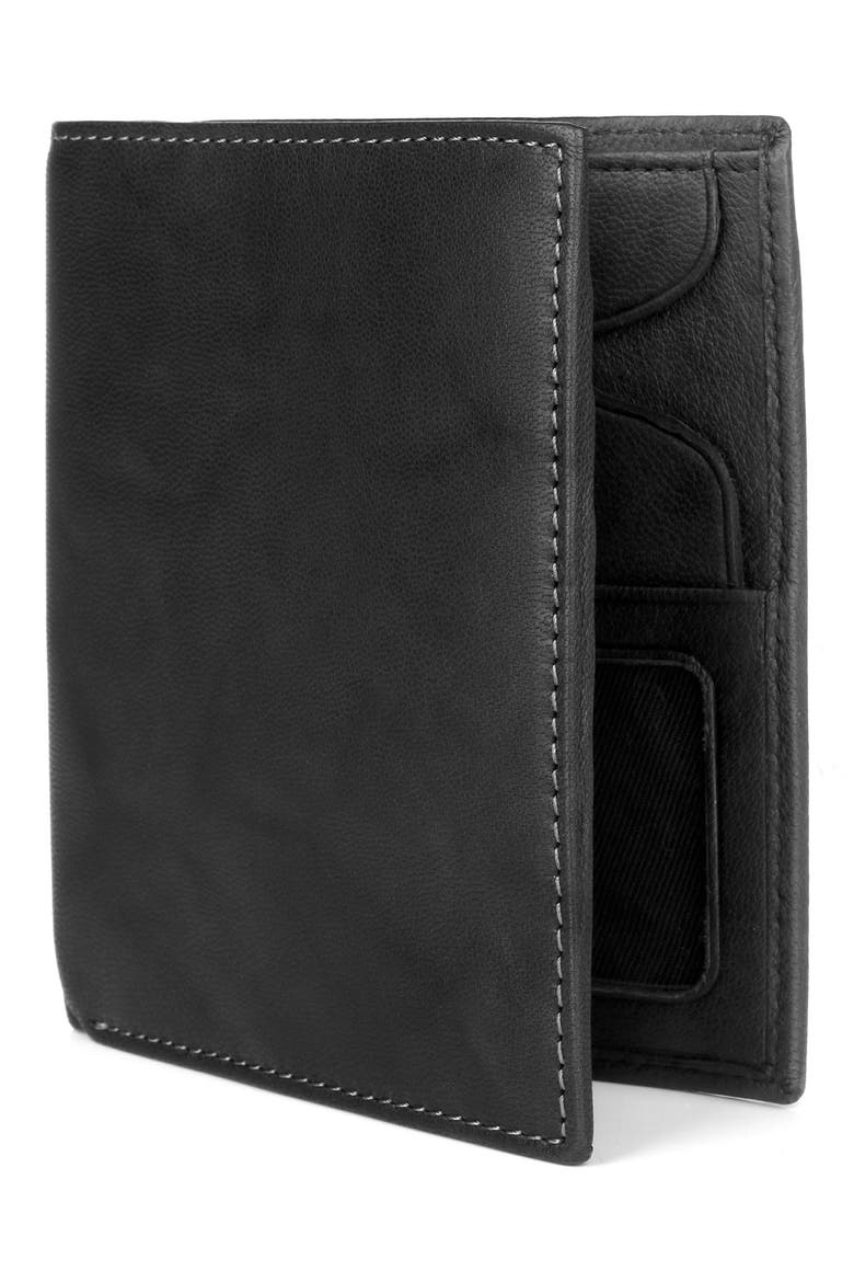Hunt RFID Credit Card Folio, Alternate, color, BLACK