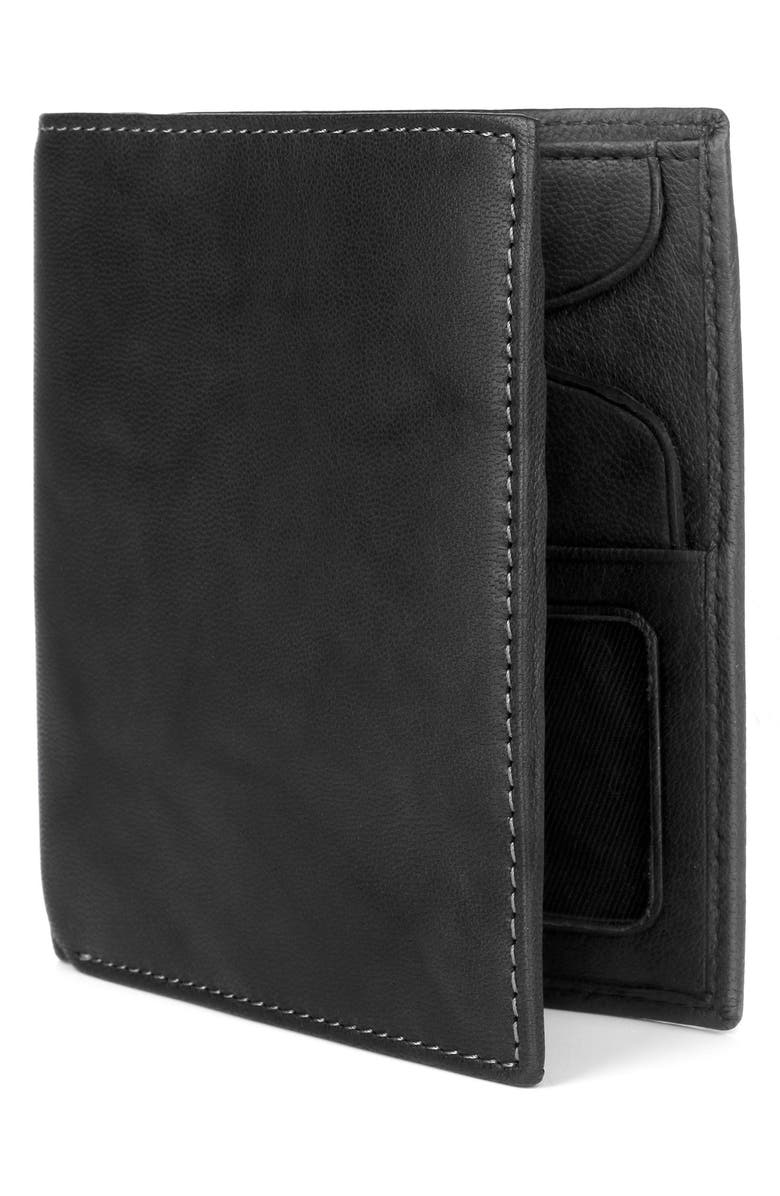 BUXTON Hunt RFID Credit Card Folio, Alternate, color, Black