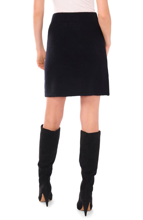1.state Sweater Miniskirt In Black
