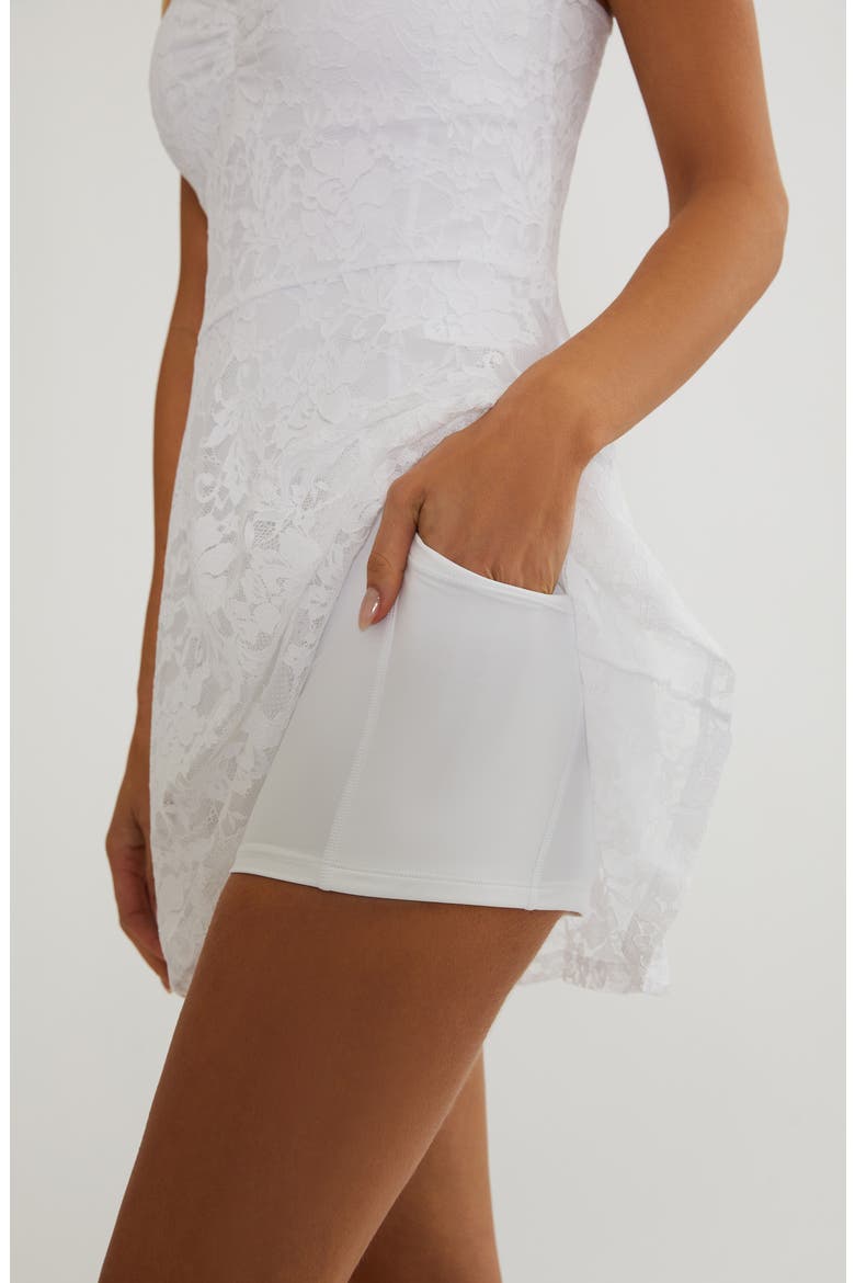Pixie Lace Romper, Alternate, color, WHITE LACE