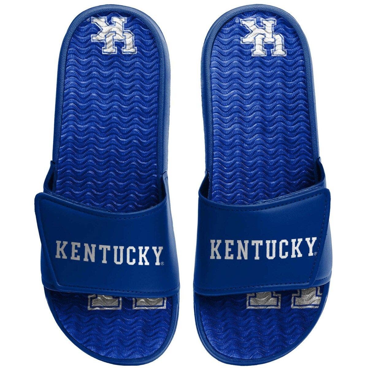 FOCO Men's FOCO Kentucky Wildcats Wordmark Gel Slide Sandals, Main, color, 