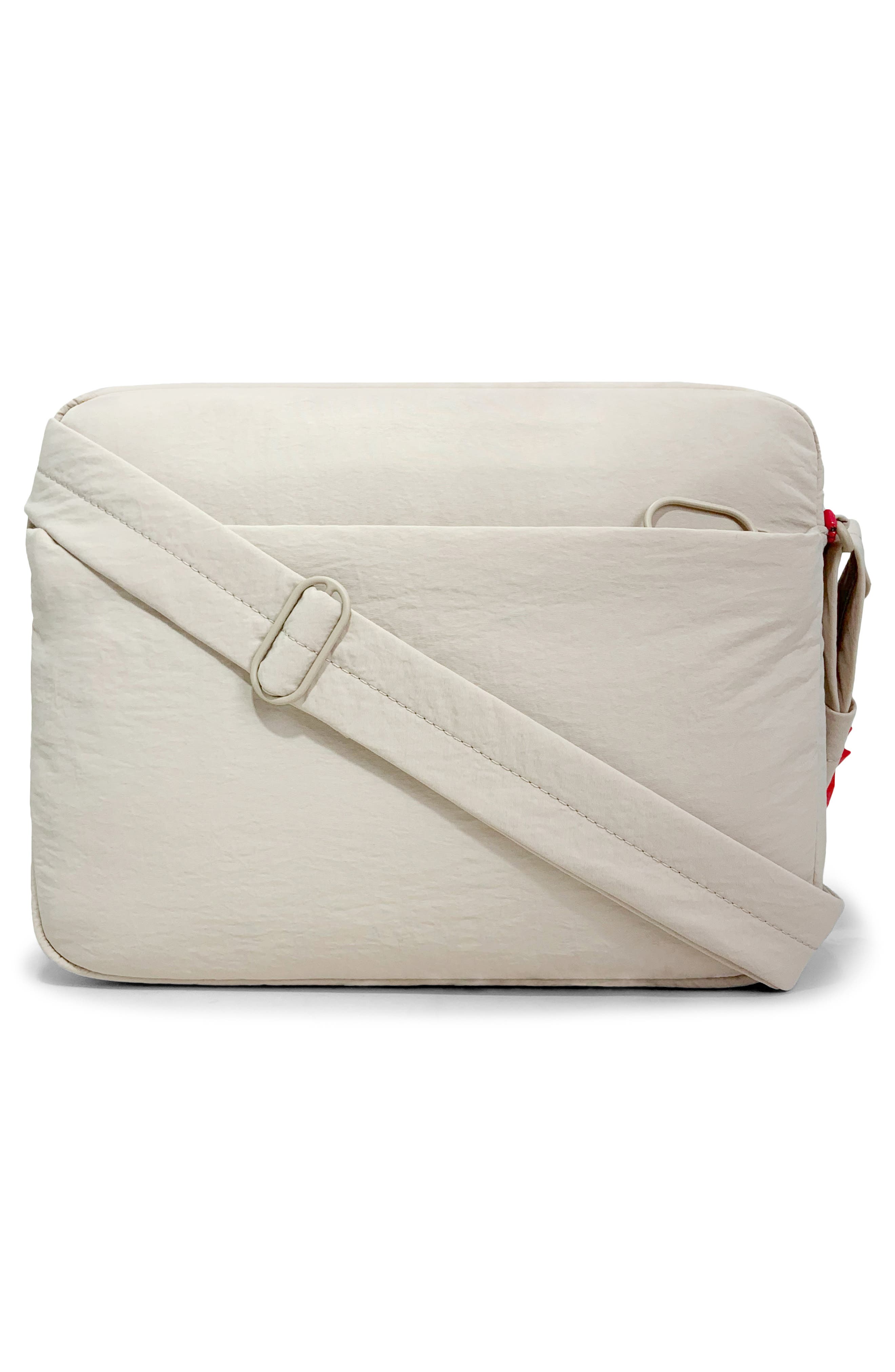 Kacy Nylon Crossbody Bag, Alternate, color, SAND