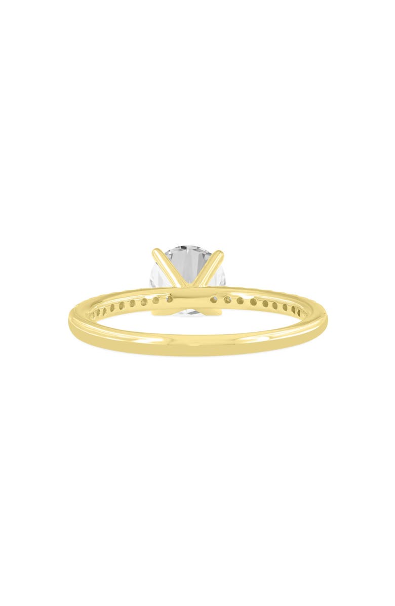 LuvMyJewelry Kara 14K Yellow Gold Round Lab Grown Diamond Engagement Ring - 1.15 Ct, Alternate, color, 14K Yellow Gold