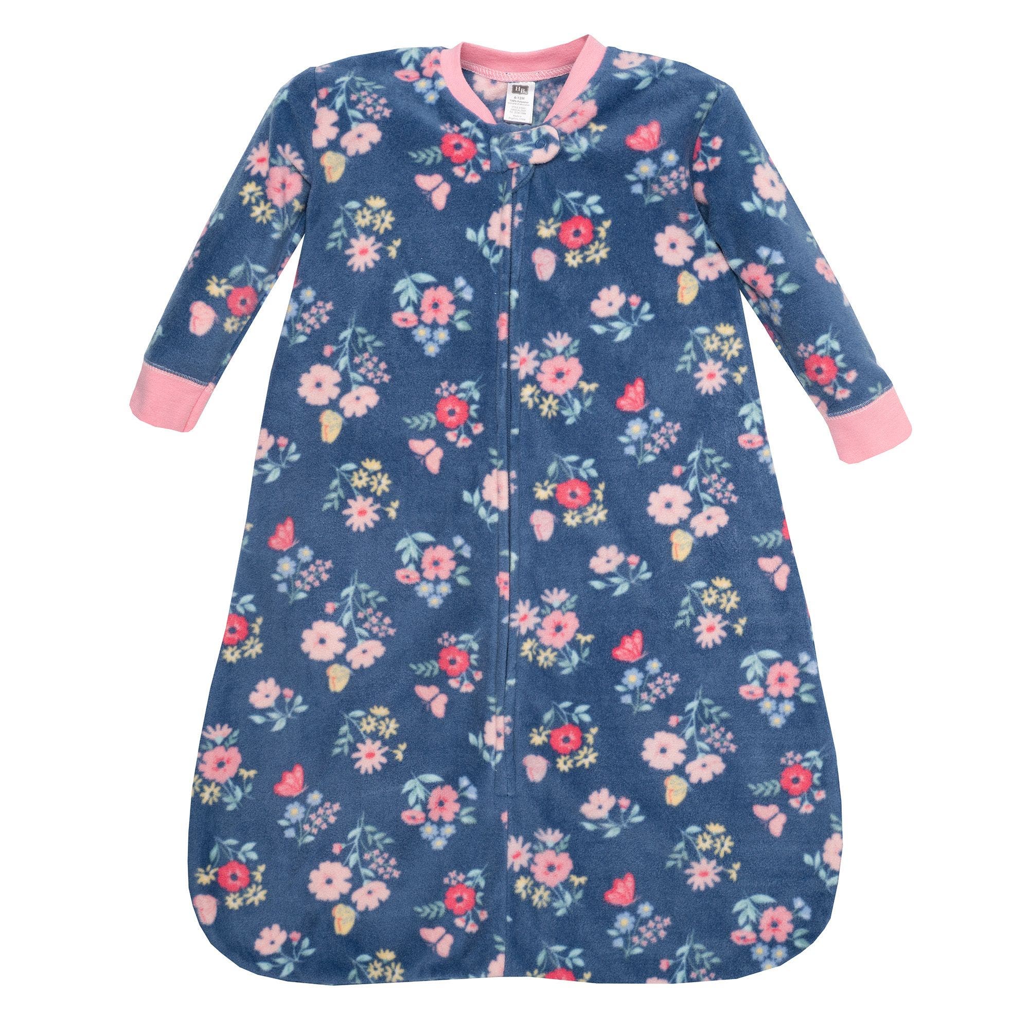 Blue Butterfly Floral