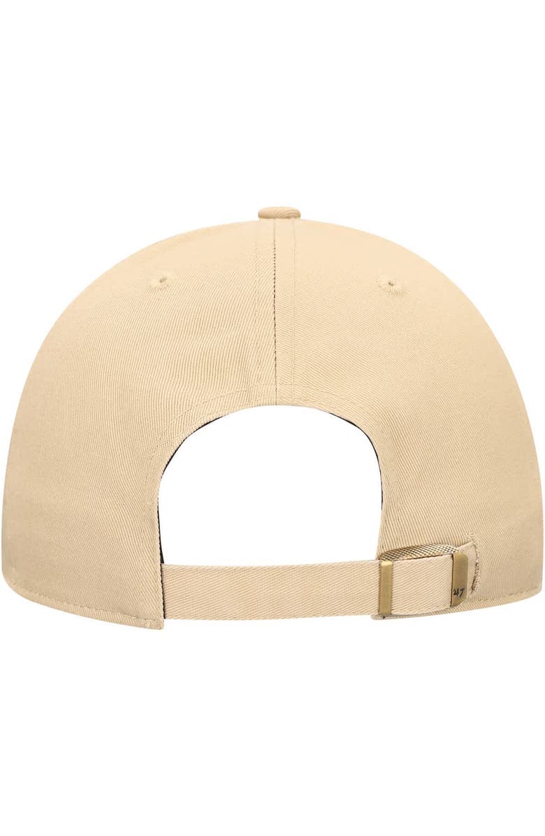 '47 Men's '47 Khaki Penn State Nittany Lions Powell MVP Adjustable Hat, Alternate, color, Khaki