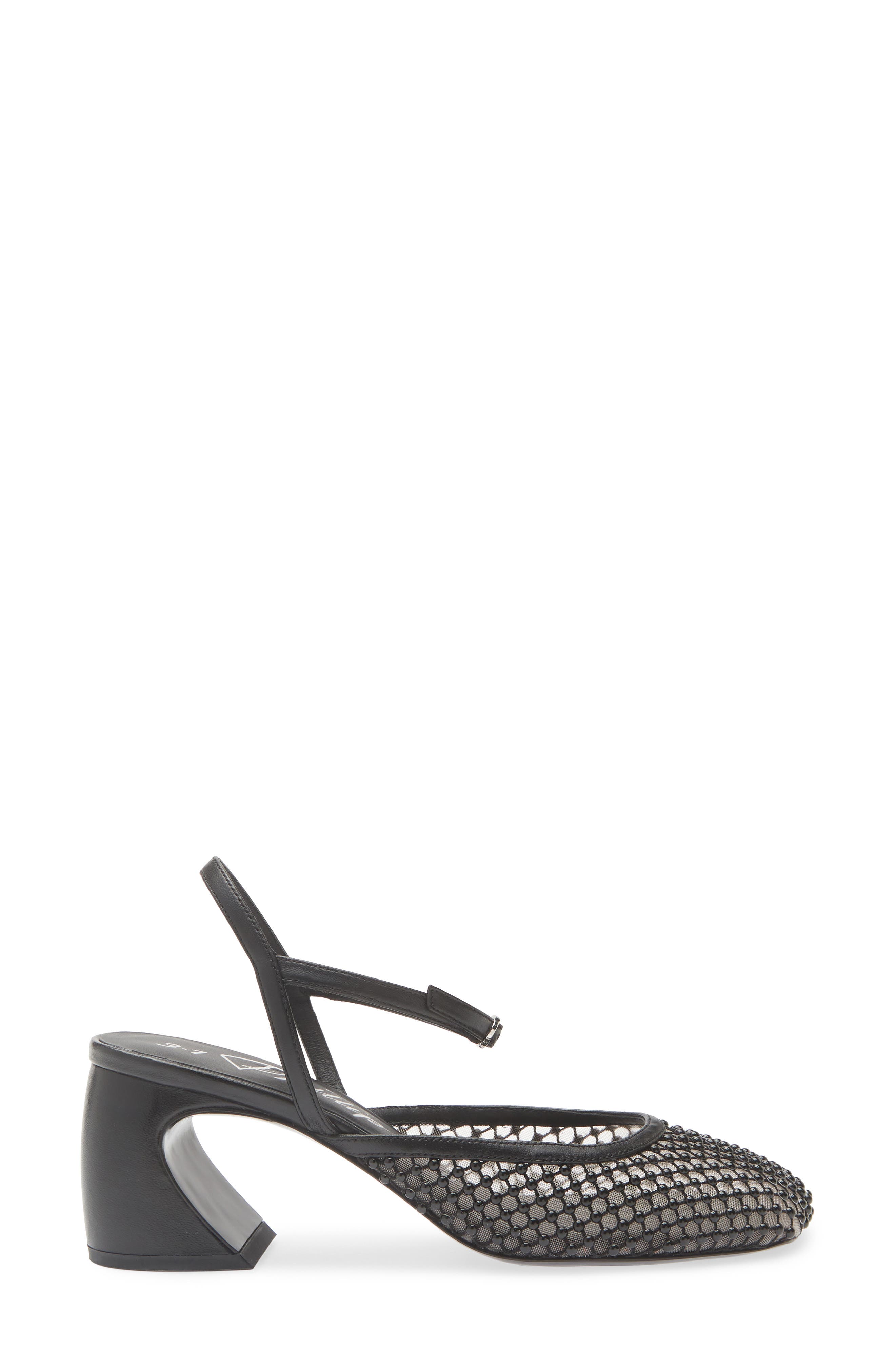 3.1 Phillip Lim Embellished Ankle Strap Pump, Alternate, color, Black