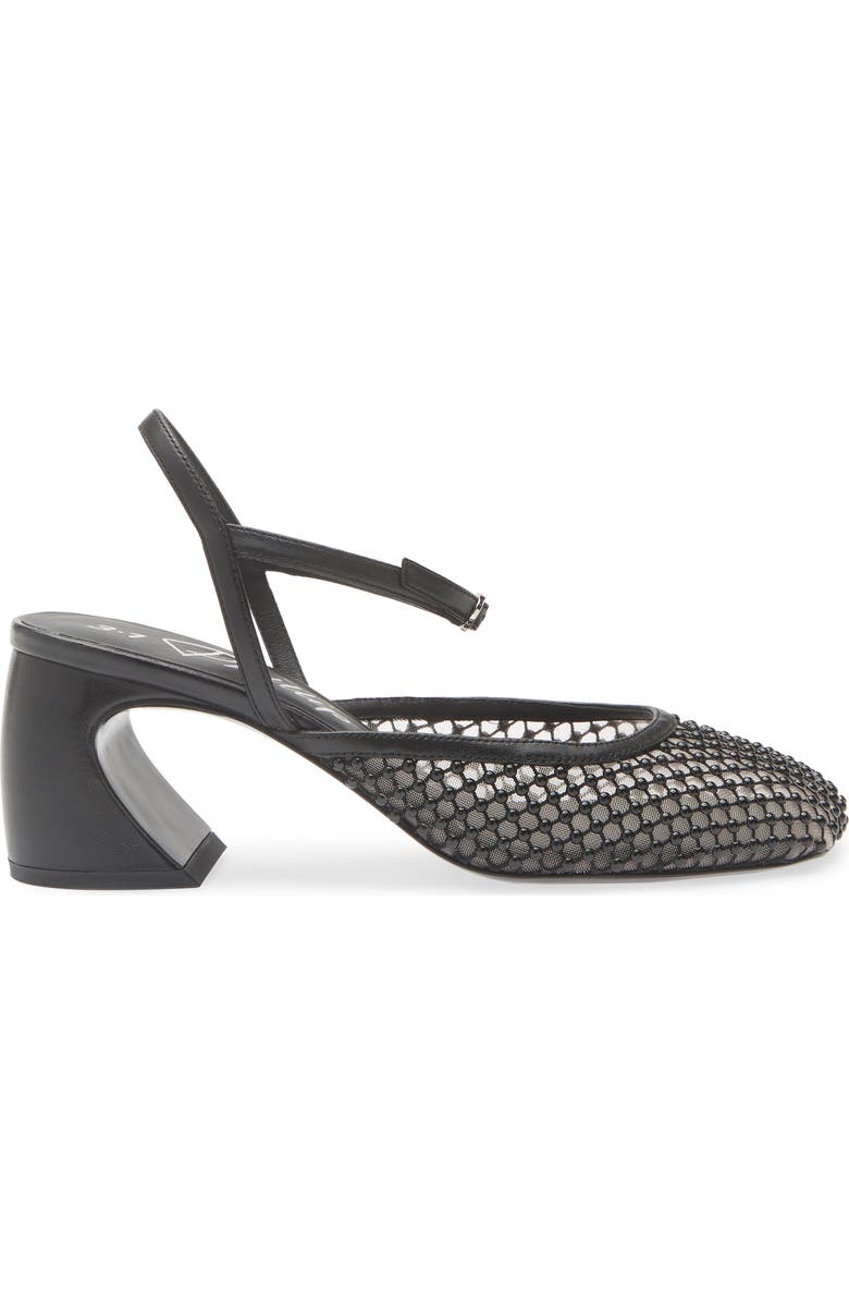 3.1 Phillip Lim Embellished Ankle Strap Pump, Alternate, color, Black