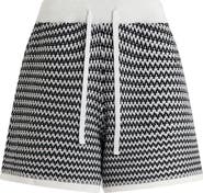 Varley Villiers Cotton Knit Drawstring Shorts