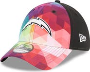 New Era Men's New Era  Pink Los Angeles Chargers 2023 NFL Crucial Catch 39THIRTY Flex Hat