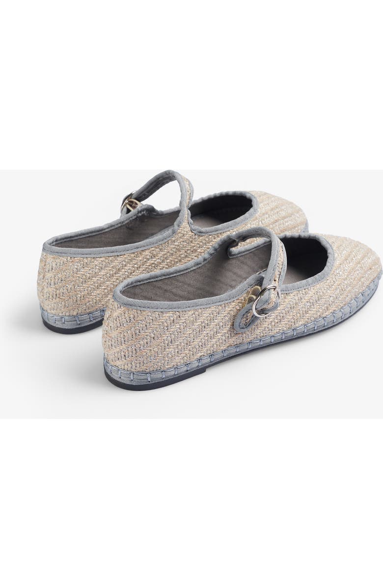 Scalpers Rustic Strap Slipper, Alternate, color, Silver