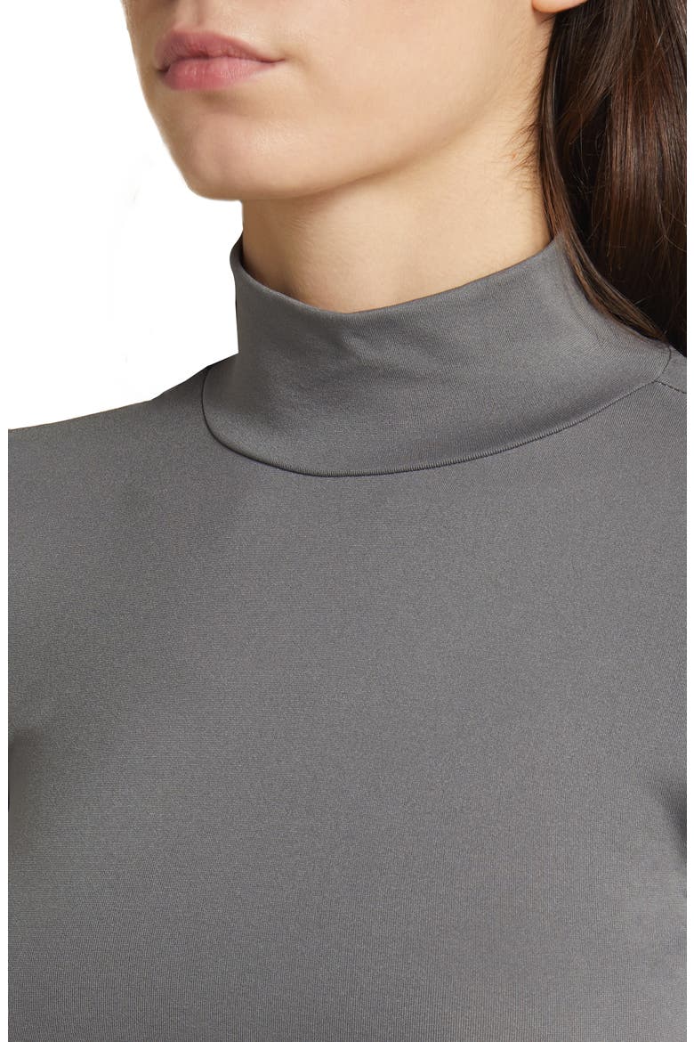 Turtleneck Top, Alternate, color, POPPY SEED
