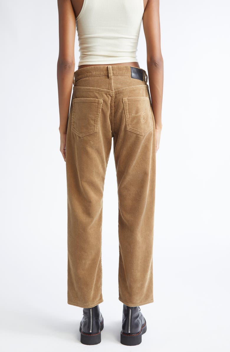 R13 Corduroy Boyfriend Pants, Alternate, color, Heavy Tan Cord