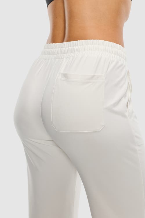 Peloton Dreamblend Wide Leg Cropped Pant In Neutral