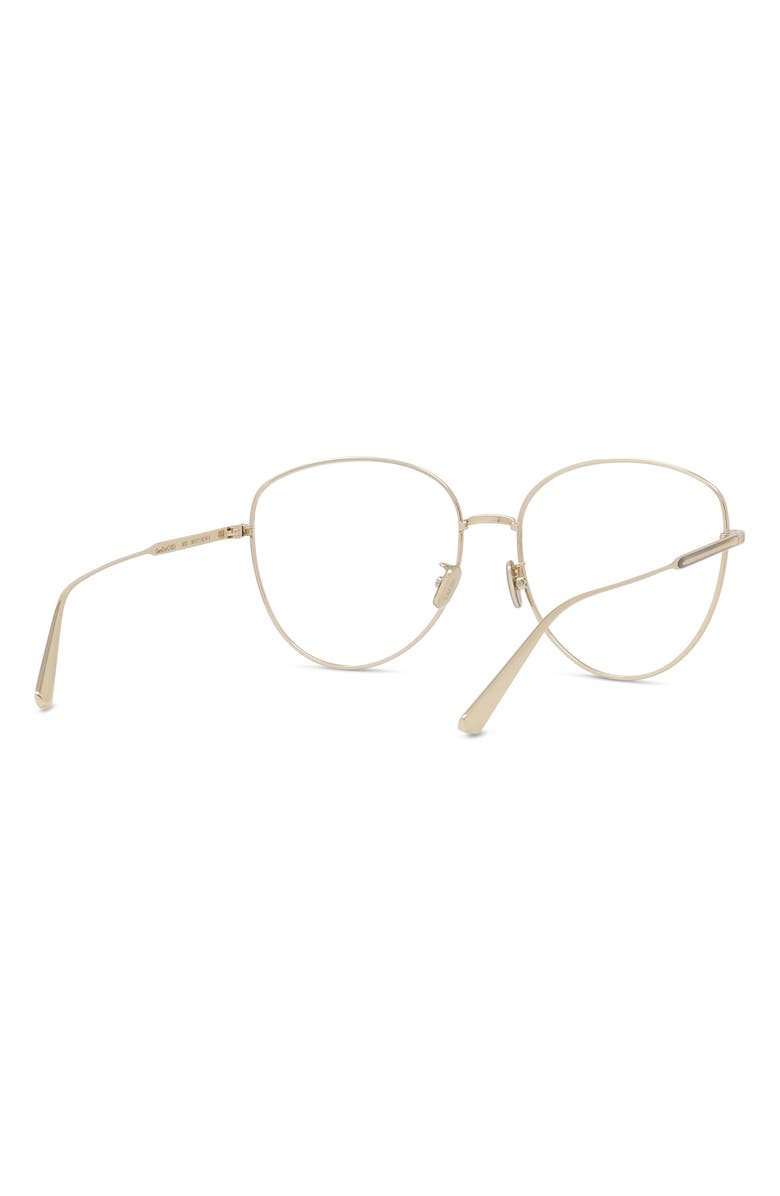 DIOR Gemdior 58mm Optical Glasses, Alternate, color, Shiny Endura Gold