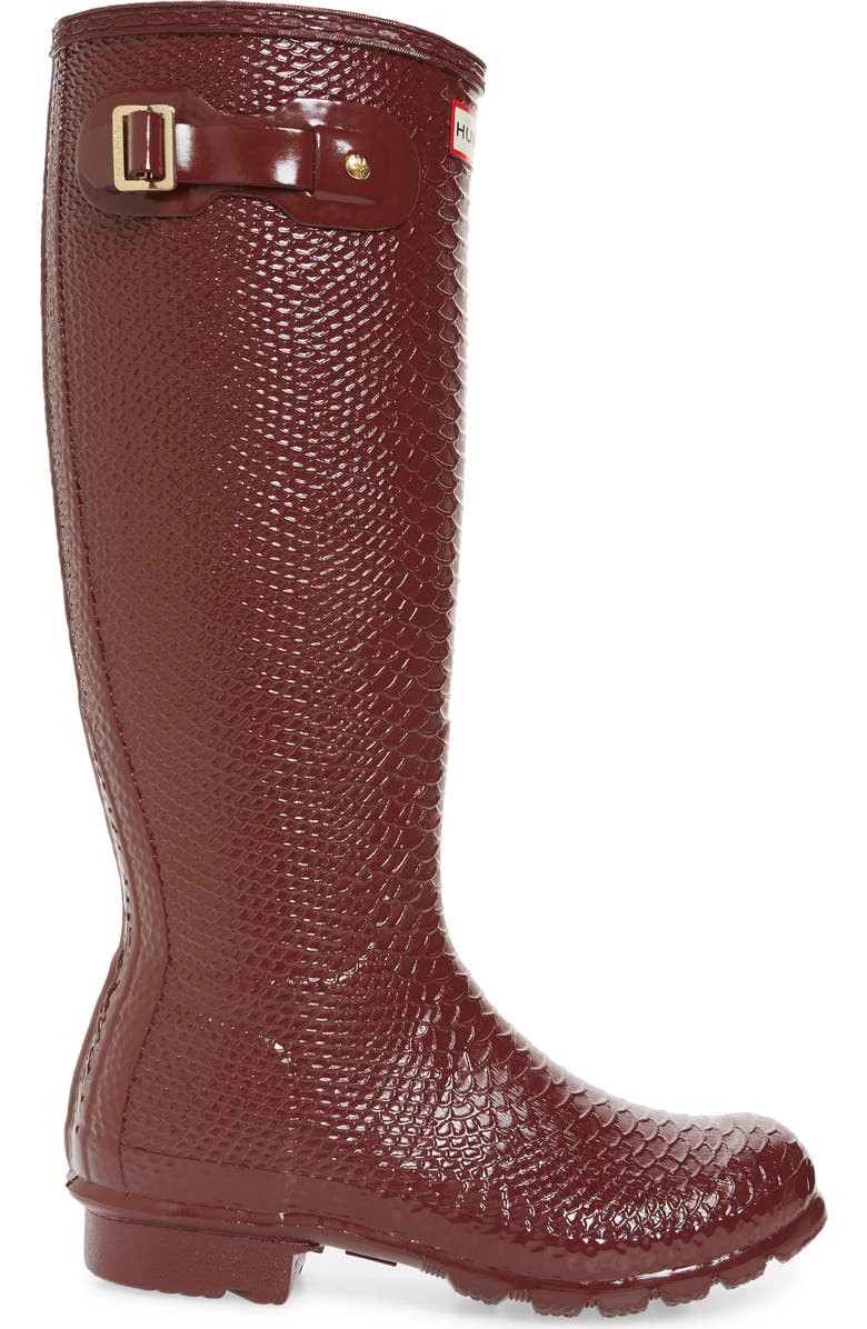 Hunter Perfect Pairs Original Tall Waterproof Rain Boot, Alternate, color,