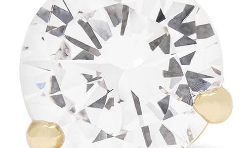 Melinda Maria Not Your Basic Stud Earrings In Goldhite