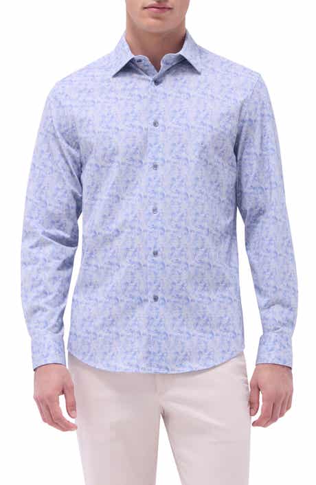 Bugatchi James OoohCotton® Floral Button-Up Shirt