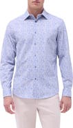 Bugatchi James OoohCotton® Floral Button-Up Shirt