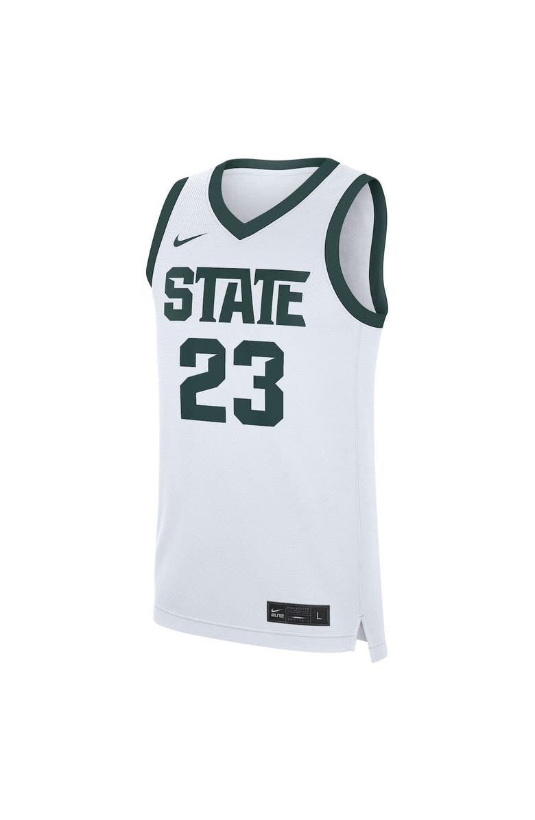 Nike Men's Nike Draymond Green White Michigan State Spartans Performance Replica Basketball Jersey, Alternate, color, White
