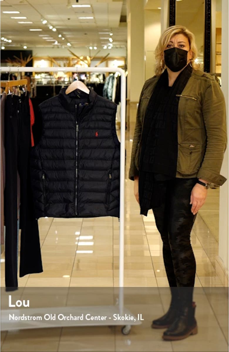 Recycled Nylon Packable Vest, sales video thumbnail