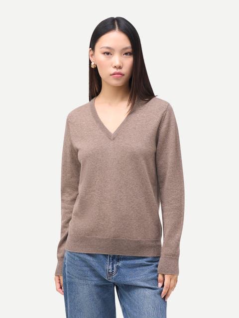 Timeless Cashmere V-Neck Sweater
