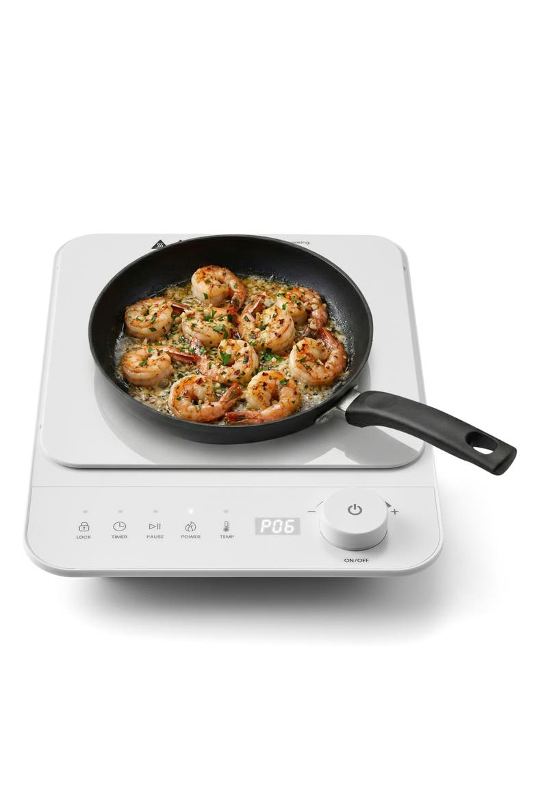 Slimstore EINDL2052 Induction Cooktop, Main, color, White