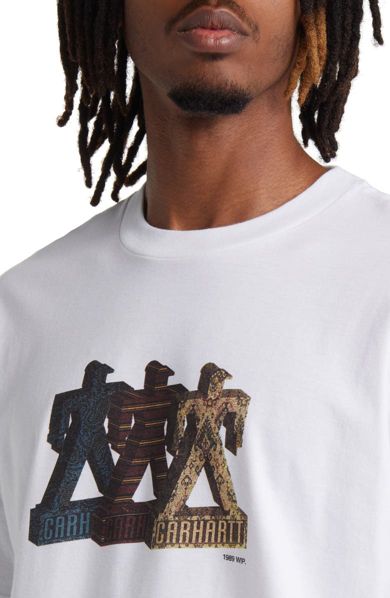 Carhartt Work In Progress Built Organic Cotton Graphic T-Shirt, Alternate, color,