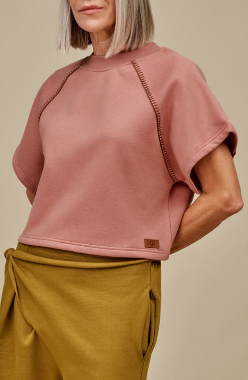 UGG(R) UGG(R) CLASSIC SHORT SLEEVE CREWNECK SWEATSHIRT