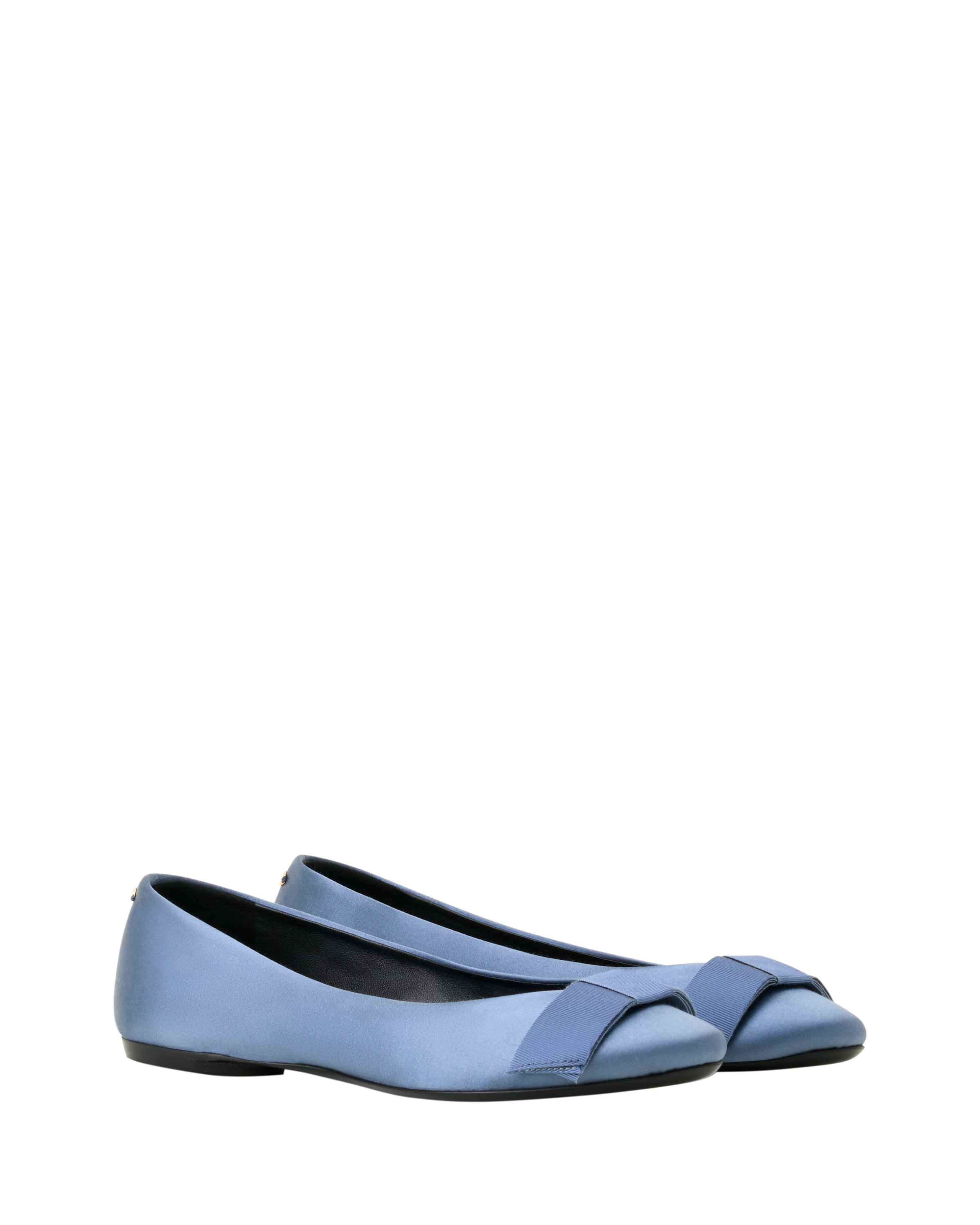Lanvin The Ballerina With A Satin Bow, Alternate, color, Lanvin Blue