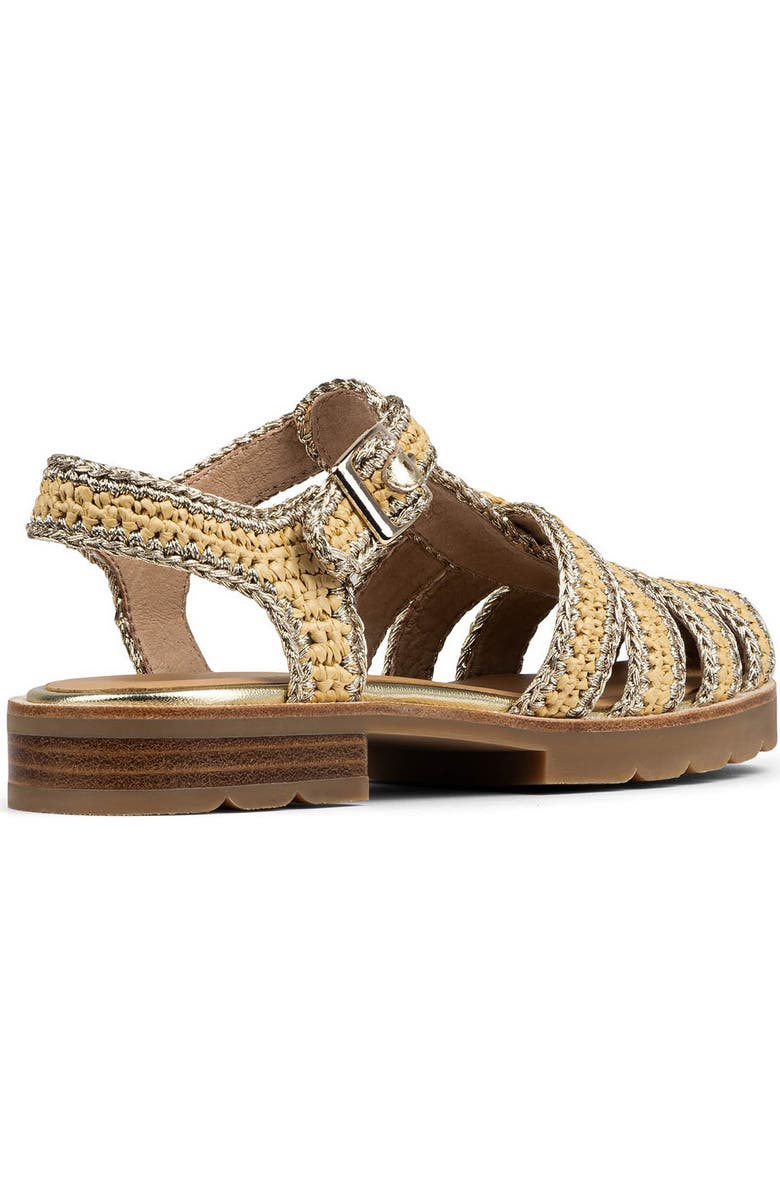 Donald Pliner Laynar Fisherman Sandal, Alternate, color, Platino