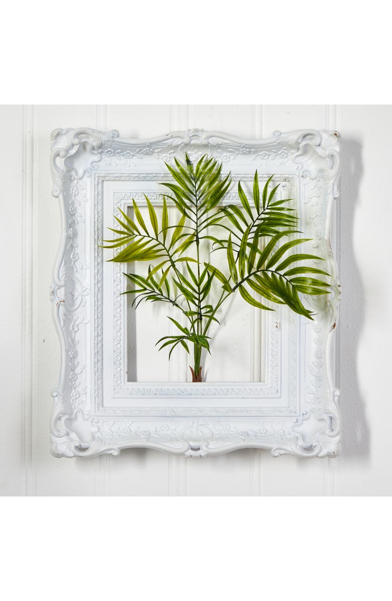 NEARLY NATURAL 15-in Mini Areca Palm Bush, Alternate, color, Green