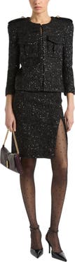 Balmain Sequinned Tweed Jacket