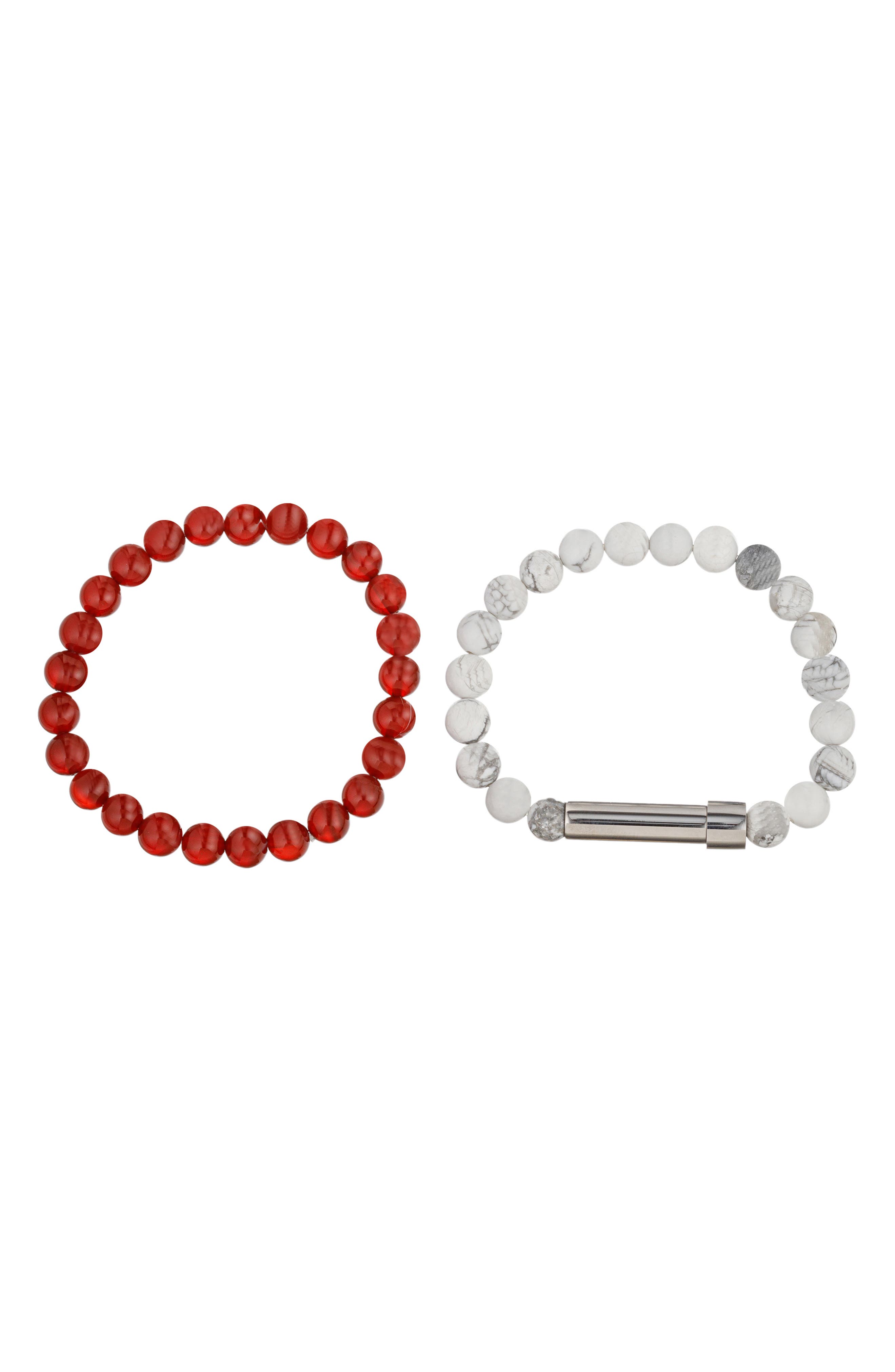 selected RED/ WHITE