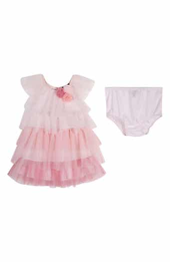 Tiered Mesh Dress & Bloomers