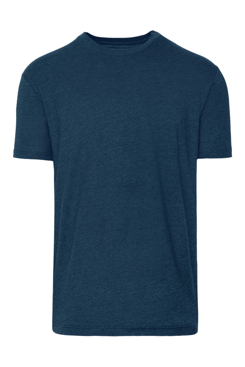 Classic Crewneck T-Shirt, Alternate, color, DARK HEATHER POND