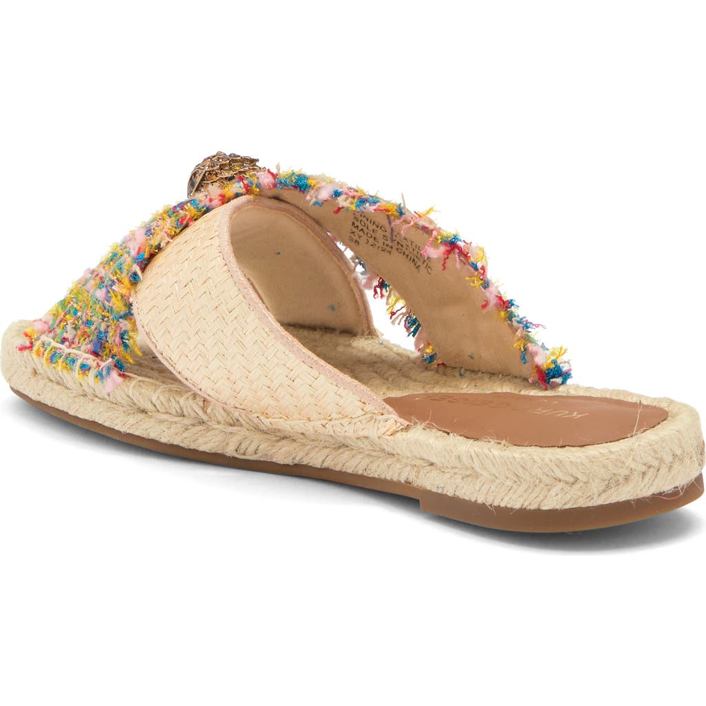 KURT GEIGER KURT GEIGER LONDON KENSINGTON ESPADRILLE SLIDE SANDAL
